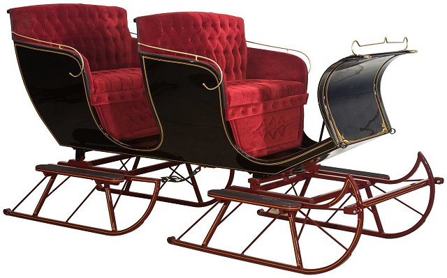 Horse Drawn Two Seat Sleigh