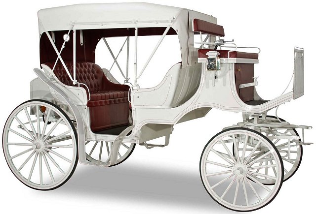 Horse Drawn Vis a Vis Carriage