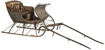 Original condition of sleigh