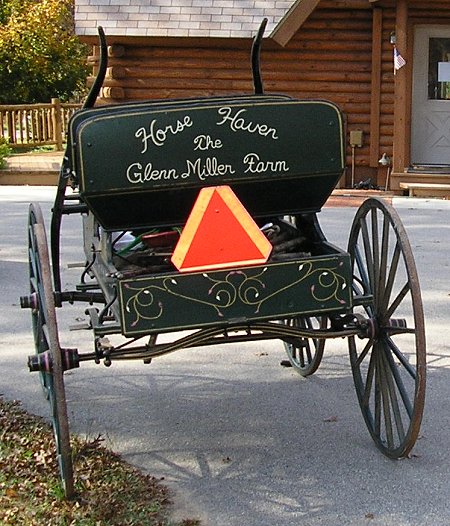 Democrat Wagon Horse Haven Glenn Miller Farm