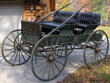 Democrat Wagon side view 2