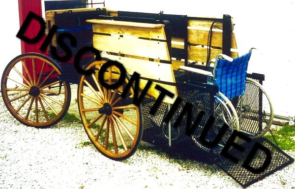 Wheelchair Accessible Cart Wagon horse