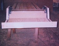 Bed of Greenbrier Express Transport build