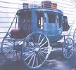 Miniature Concord Stagecoach/Popcorn Wagon